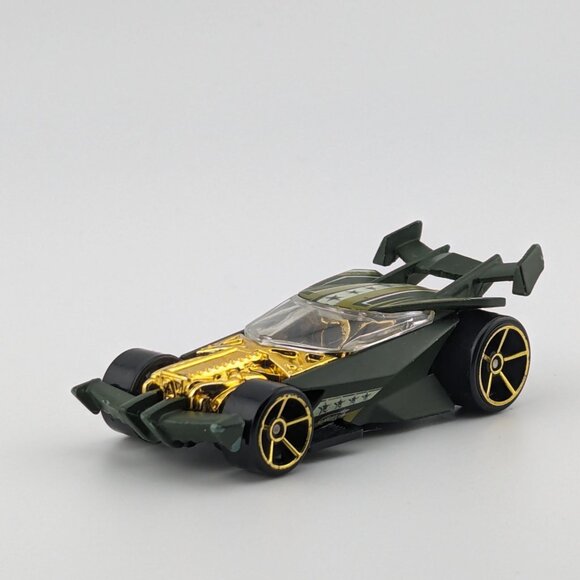 Hot Wheels Hotwheels 2007 # 28 Drift King Green/Gold collectible Diecast Car - Picture 2 of 3